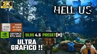Hell is Us: RTX 4060 | QUAD-HD, DLSS 4.5 - Preset (M) | Frame Gen 2x | Ultra Graficos!