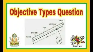 Objective Types Question on Hacksaw frame and Blade / in Hindi