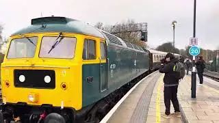 WCRC Class 47746 & Class 47270 with a staff train depart York on York to Scarborough 