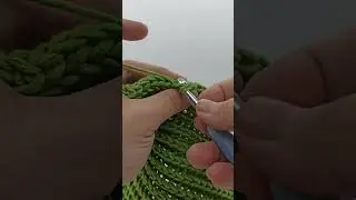 How to crochet knit stitch #crochetpattern