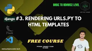 #3. DJANGO FRAMEWORK  TEMPLATES RENDERING