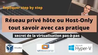 comment cr&eacute;er un r&eacute;seau et avoir Internet &eacute;tant en R&eacute;seau Priv&eacute; H&ocirc;te (virtualbox 2023)