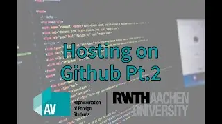 18  Hosting on Github Pt 2