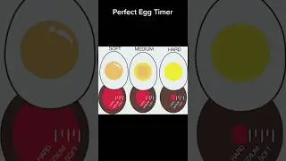 Perfect egg timer #egg #eggs #gift #viral #trending #eggrecipe #eggrecipies #boiledegg #boilingeggs