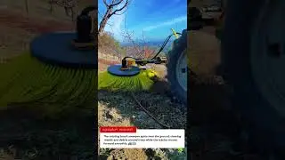 Powerful Farm Machine Sweeper | Smart Tools Cleaning Orchard Soil Fast 🚜🤖