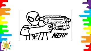 SPIDERMAN NERF Coloring  | Desmeon - Back From The Dead [NCS Release]