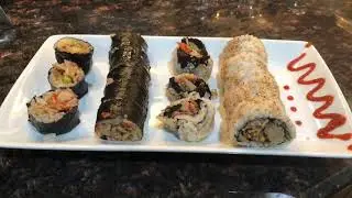 Imitation Crab Sushi Roll
