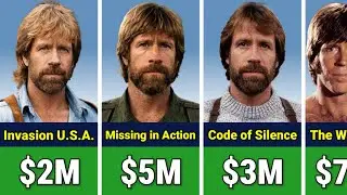 💰 Chuck Norris Paycheck For Every Movie He Ever Made