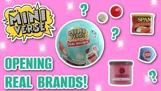 Открываем НОВУЮ Miniverse Real Brands! Babybel, Spam и многое другое!!
