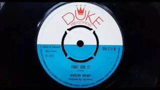 Winston Wright - That Did It