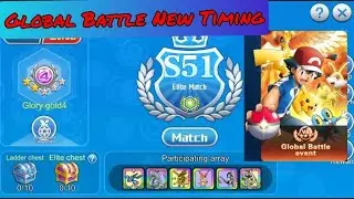Global Battle New Timing 🕚 | Monster Of Glory/ Monster Honor Fight | How To Play Globle Battle