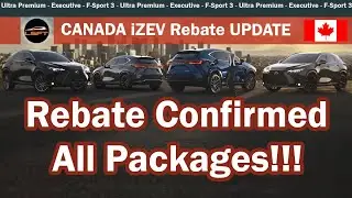 GOOD NEWS - REBATE CONFIRMED - 22 Lexus NX450h+ iZEV rebate - CANADA!