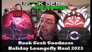 Rook Geek Goodness Holiday Loungefly 2023 Haul
