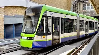 Wimbledon Trams at Wimbledon Station London
