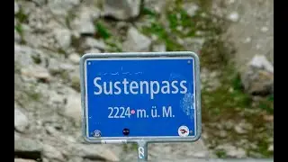 Aufstieg Sustenpass Innertkirchen Uri Schweiz 29.07.2023 im Audi TTS Roadster