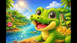 The Crocodile #poem #rhymes