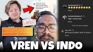 RRQ VREN IS THREATENING TO SUE PEOPLE?! EVERYONE in INDONESIA is GOING CRAZY!! 🤯