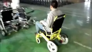 D09 Folding Electric Power Wheelchair Install Test