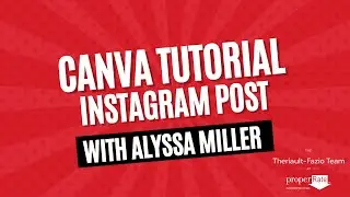 How to Make an Instagram Post on Canva (Meet the Team)