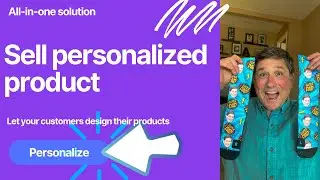 Sell personalized products｜let your customers design their products Customizable Design Template