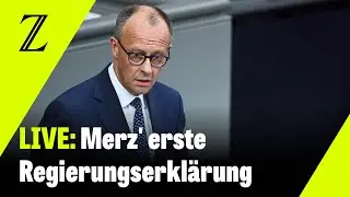 LIVE: Die erste Regierungserklärung von Kanzler Merz