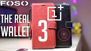 Oneplus 3/3T Flip wallet Cases by FOSO (& Oneplus 2)