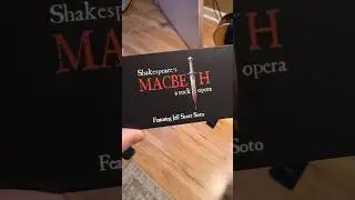 &lsquo;Macbeth&rsquo; rock opera  [Business cards!]