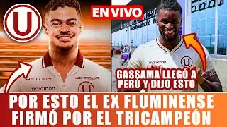 SE REVELA POR QUÉ  EL BRASILEÑO MIGUEL SEILVEIRA FIRMÓ POR UNIVERSITARIO! GASSAMA LLEGÓ A PERÚ!