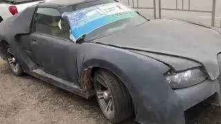 Кубанский тюнинг! Bugatti Veyron из гипсокартона и монтажной пены