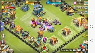 Castle clash FTP level up in lost realm