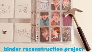 bts ot7 binder update and maintenance | kpop photocard collection reconstruction project pt1👷🏻&zwj;♀️