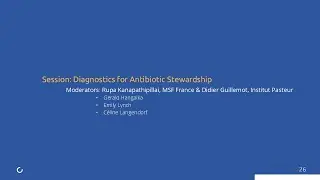 Session | Diagnostics for Antibiotic