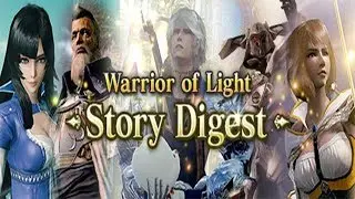 Final Fantasy Mobius Warrior of Light Story Digest CUTSCENE