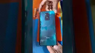 Redmi note 9 back temperd glass display protector ￼