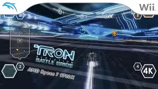 Tron: Evolution - Battle Grids (4K / 2160p / 60fps) | Dolphin Emulator 2503-104 | Nintendo Wii