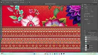 Digital Print Dopatta / Orna Design