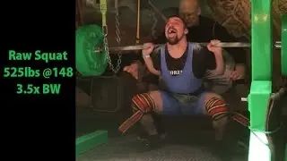 First PL Comp: 1300lbs Raw Total @ 148