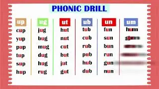 Phonic Drill 🔤 | ProKids English Literacy Skillbook | Learn Phonics for Kids 📘