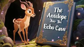 Gentle Animal Story for Kids 🐾 | The Antelope and the Echo Cave | Learn About Echoes & Courage