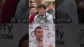 This Guy Already Lost The Debate But Decides to be A Kid Instead! #left  #charliekirk