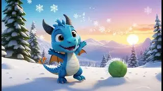Dizzy the Dragon Wants to Play | Fun Nursery Rhyme for Kids | Sing-Along Song