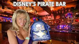 🎁 Disney Loungefly Giveaway! NEW Beak & Barrel Pirate Tavern, Rides & Pirate Merch 🏴&zwj;☠️