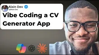 Can AI Help Build the Perfect CV Generator? (Live Build)