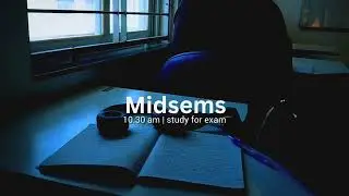 Midsems mini vlog of a food tech student....
