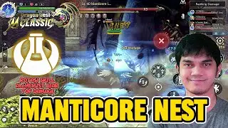 MANTICORE NEST | POV ALCHEMIST ROTASI SKILL TOP DAMAGE - DRAGON NEST M: CLASSIC