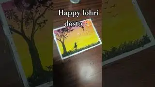 happy Lohri 😹Painting Secrets 🎨 Daily Live Stream #art #short