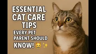 Essential Cat Care Tips Every Pet Parent Should Know! 🐾😺✨#fluffy  Moments#cat #animals