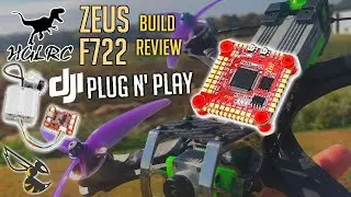 Обзор сборки HGLRC DJI Zeus F722 + HGLRC Forward 60A 32-битный регулятор скорости
