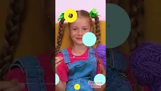 Oh, no! I am Bald👩🏼&zwj;🦲 EASY DIY Barbie Wig in 5 Minutes 👩🏼&zwj;🦲💗 #Shorts #Kids