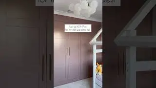 Using IKEA pax to make bespoke looking wardrobes! #ikeapax #ikeahacks #ikeawardrobes #ikea #ikeatips